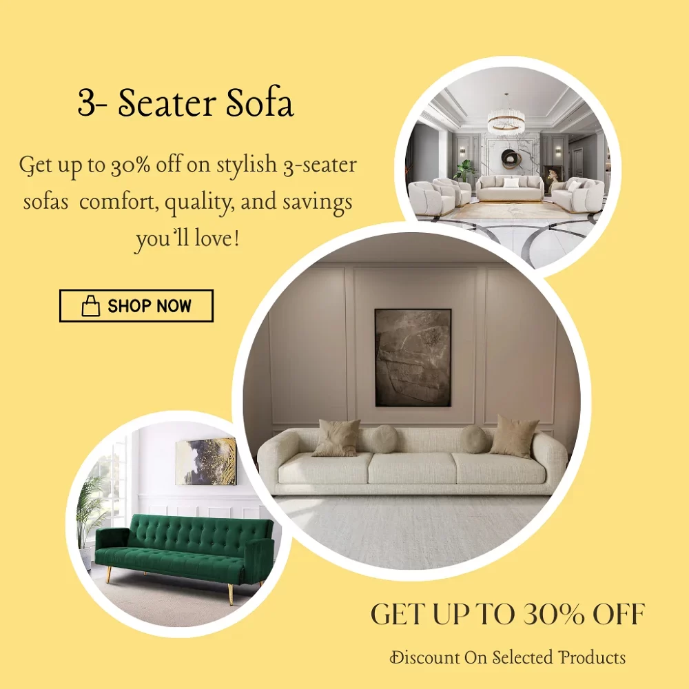 3 Seater Sofa