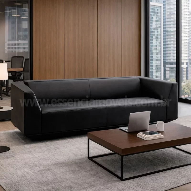 3 seater sofa in meeting space