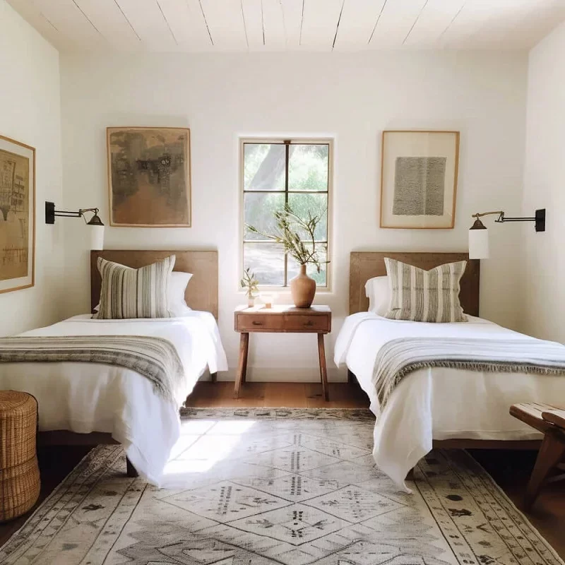 Modern bedroom Furniture in Guest Rooms