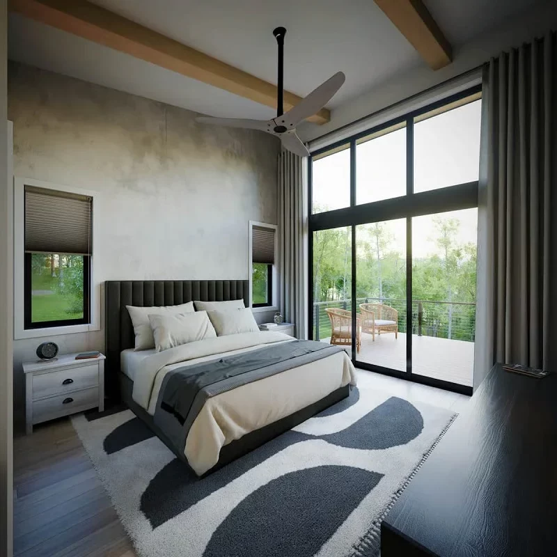 Modern bedroom Furniture in Vacation Homes