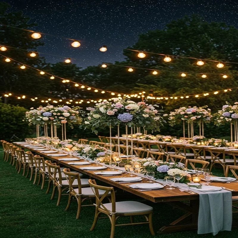 Outdoor Chairs in Event Area