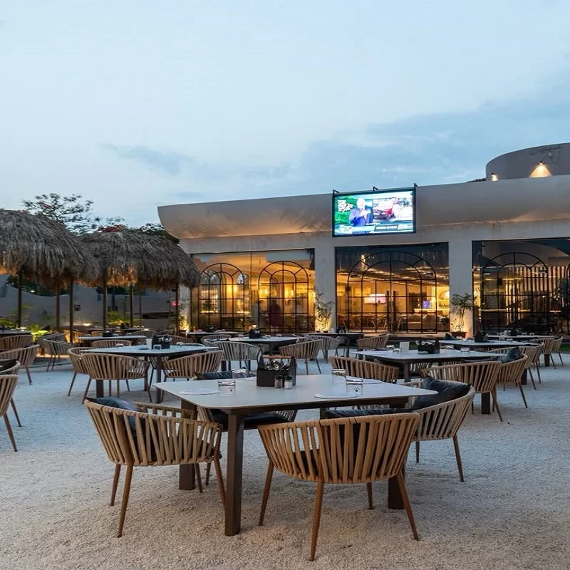 Outdoor Chairs in Hotel