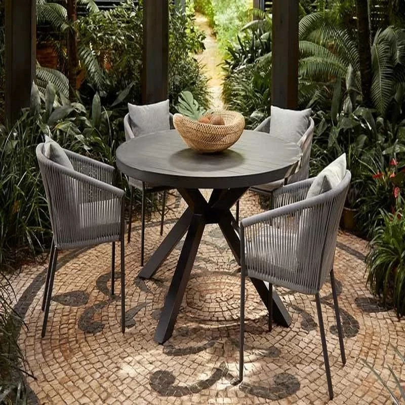 Outdoor Side Table in Garden