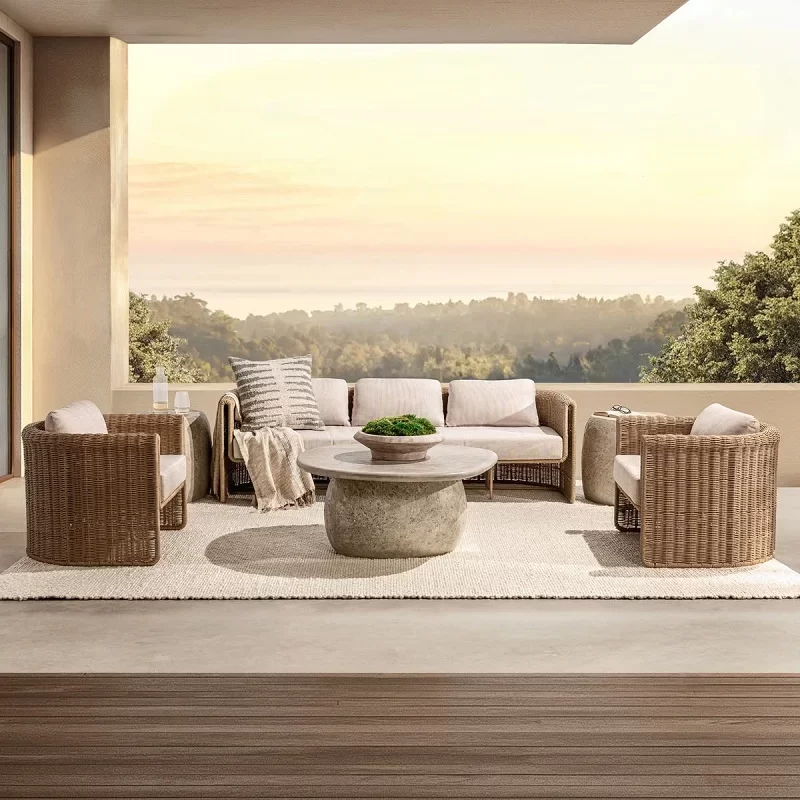 Outdoor Sofa In Terrace Relaxation