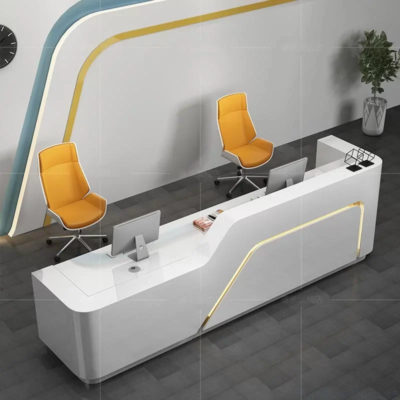 Reception Desks in Showrooms